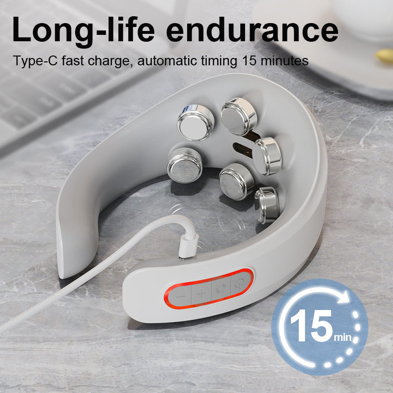 Neck Massager | Smart Pulse Electric Therapy Cervical Care