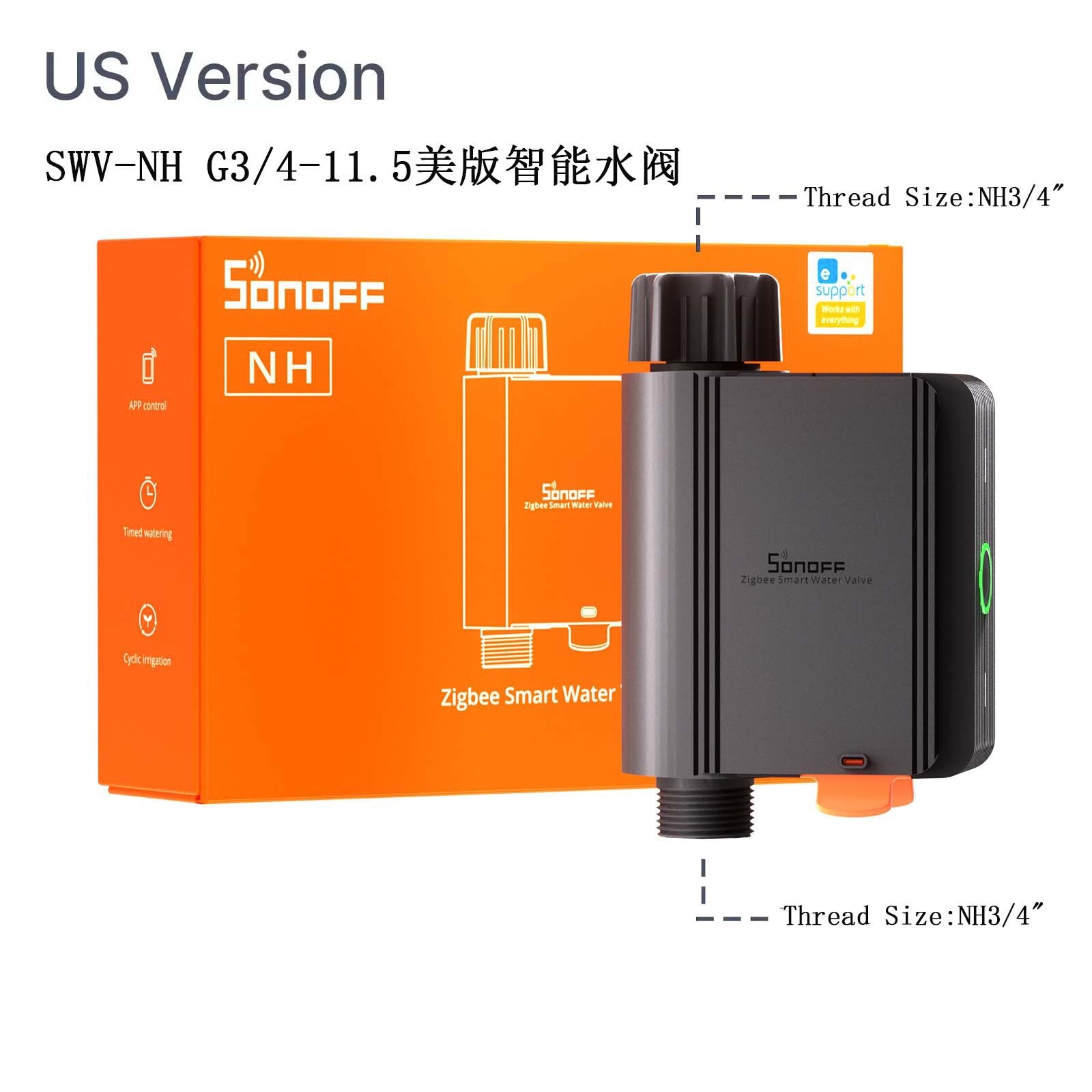 Zigbee Smart Water Valve