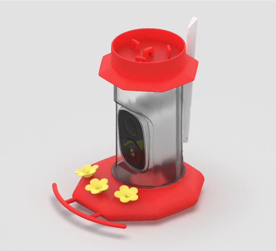 Tuya WiFi 3MP IP Security Camera | AI Bird Feeder Camera