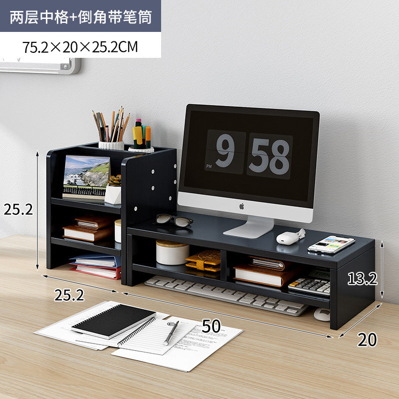 Monitor Stand Riser | Office Desk Organizer Shelf