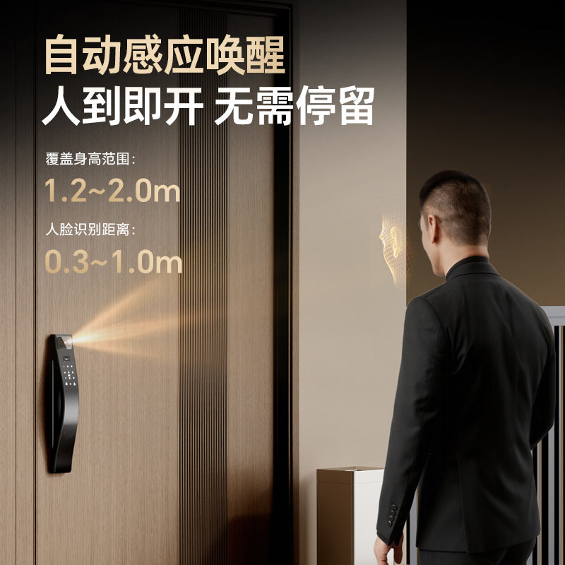 Palm Vein Smart Door Lock | 3D Face Fingerprint Tuya App