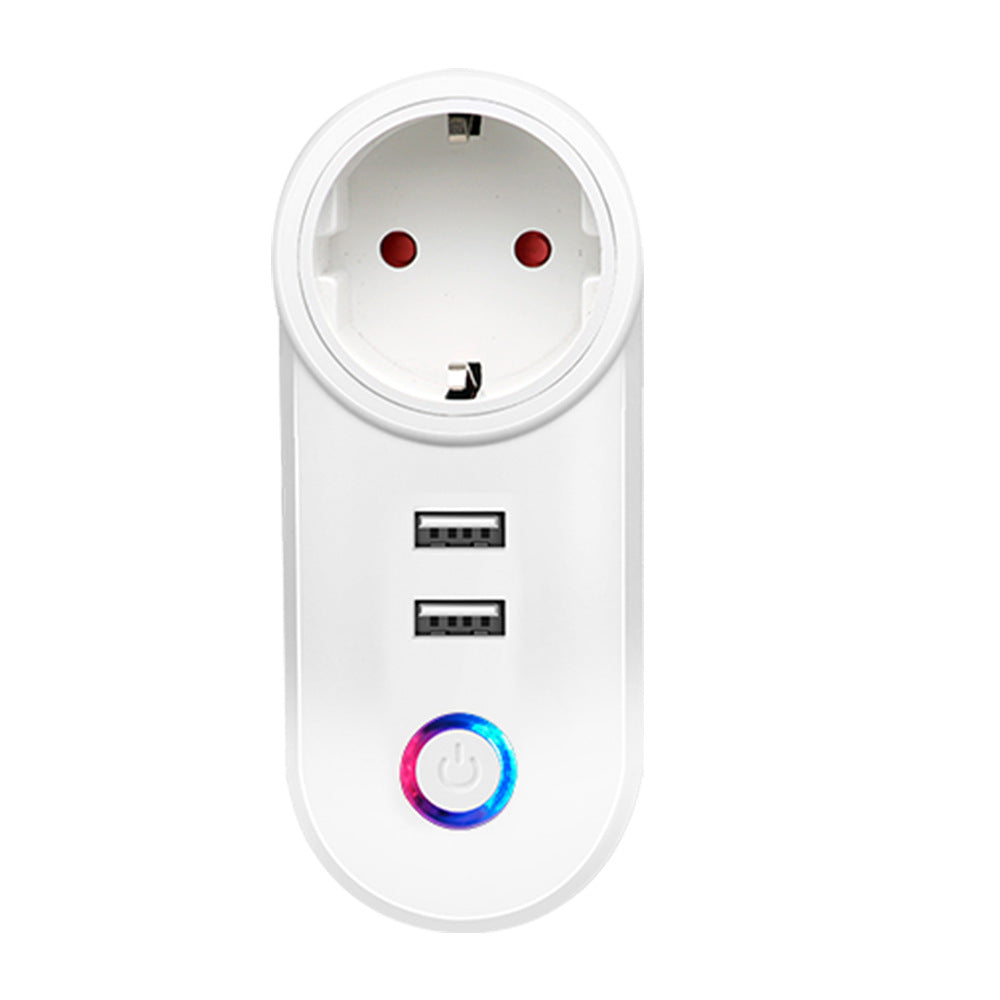 wifi插座USB独立控制美规英规欧规巴西规以色列wifi智能插座带usb