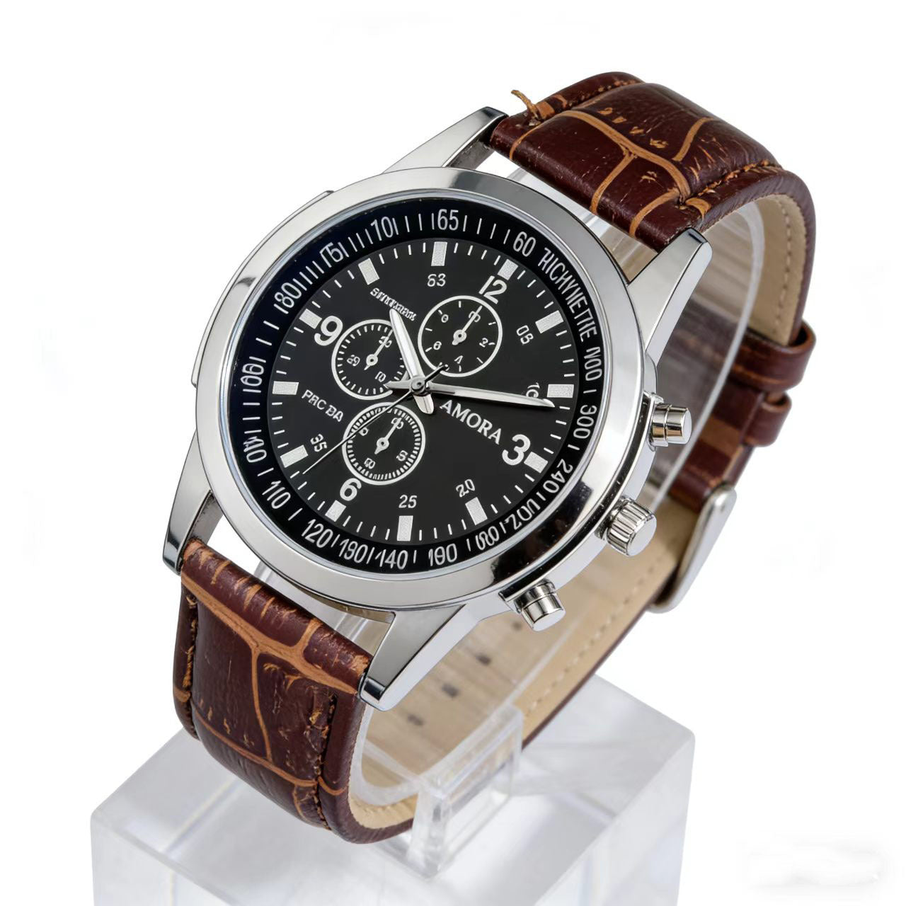 AMROA Men's Quartz Watch | Casual Water-Resistant Wristwatch