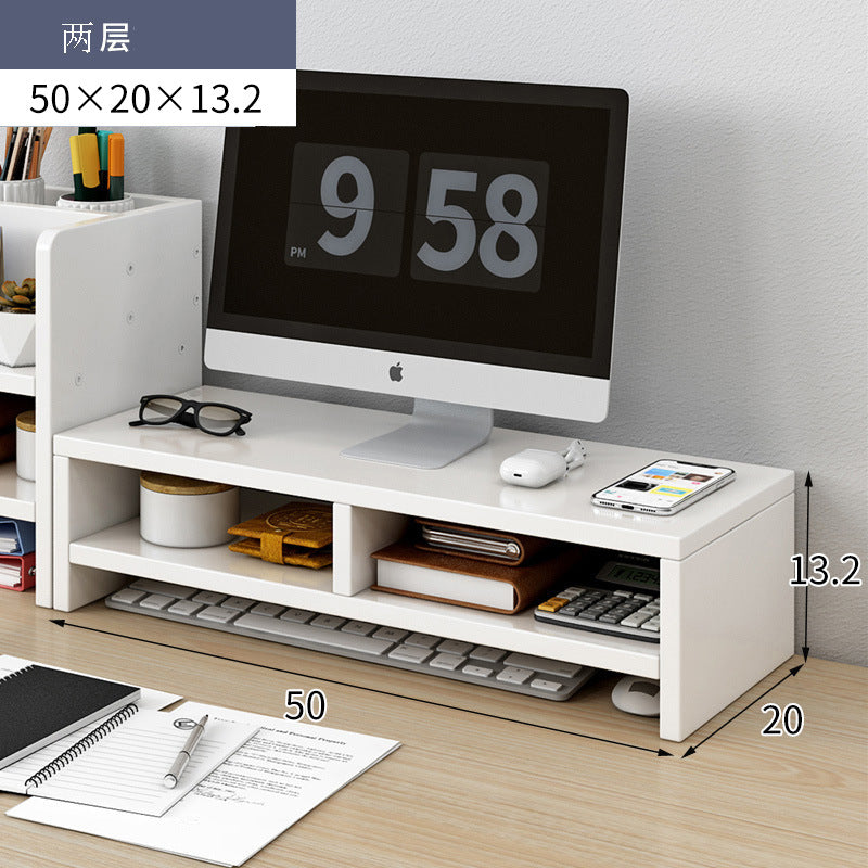Monitor Stand Riser | Office Desk Organizer Shelf