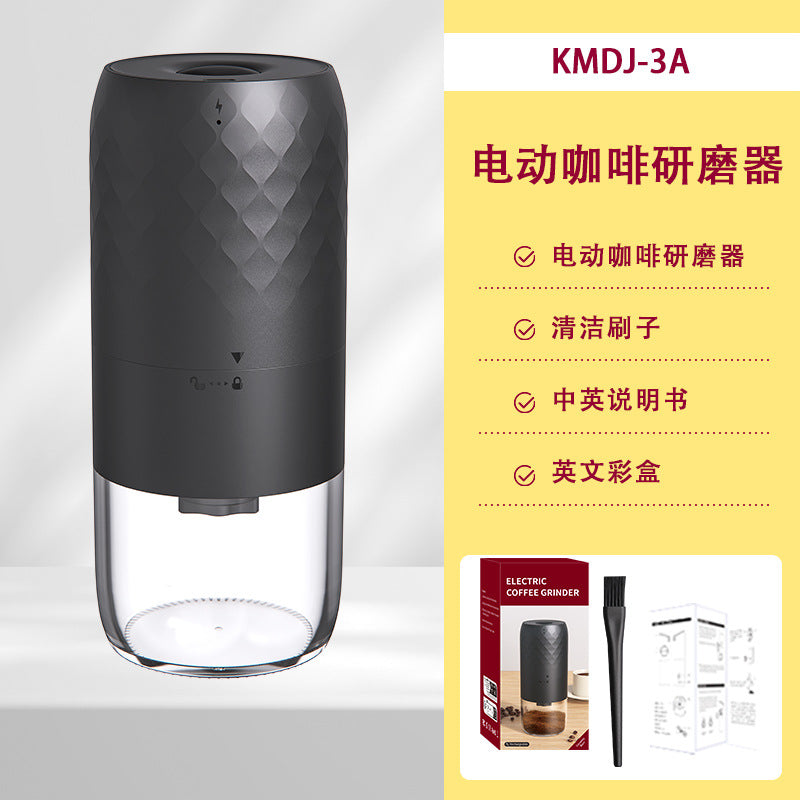 Electric Coffee Grinder | Portable Burr Mill USB Rechargeable