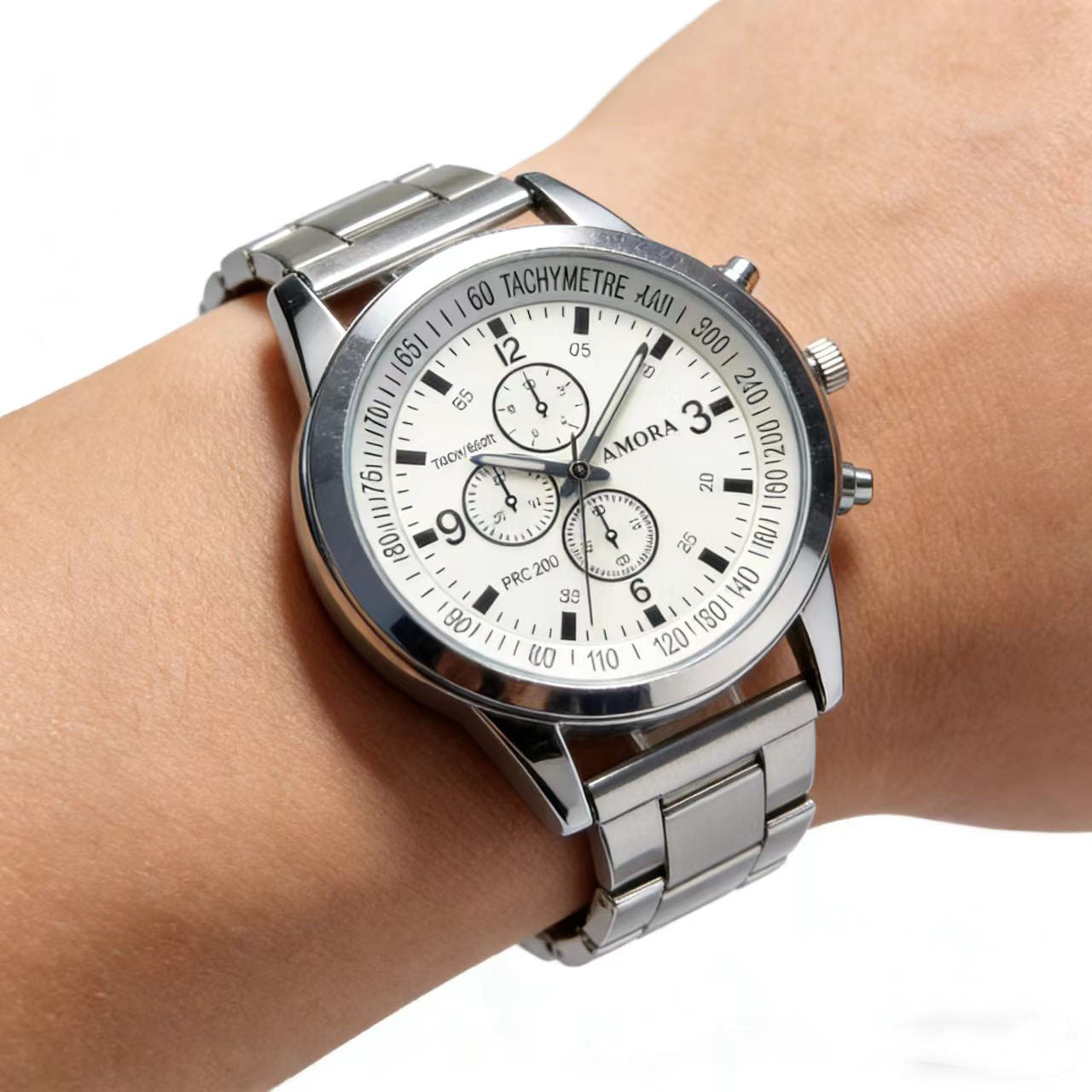 AMROA Men's Quartz Watch | Casual Water-Resistant Wristwatch
