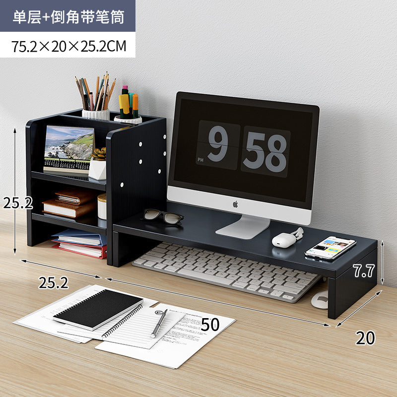 Monitor Stand Riser | Office Desk Organizer Shelf
