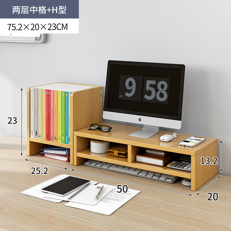 Monitor Stand Riser | Office Desk Organizer Shelf