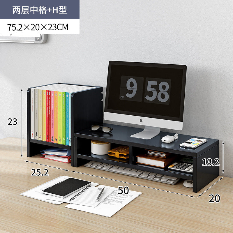 Monitor Stand Riser | Office Desk Organizer Shelf