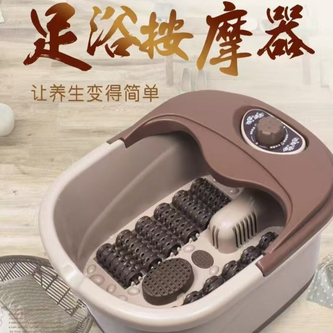 新款足浴盆全自动加热足浴按摩器家用洗脚恒温泡脚桶电动泡脚盆