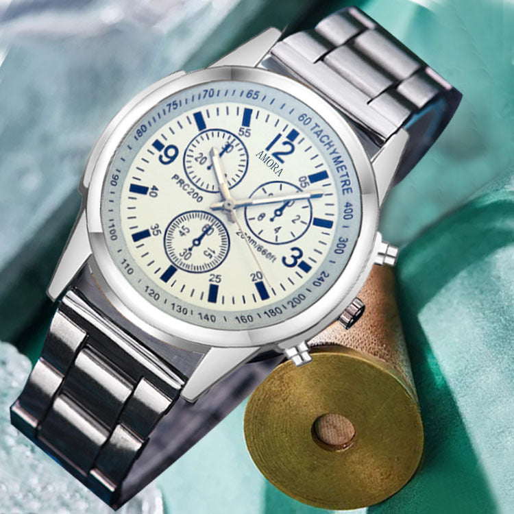 AMROA Men's Quartz Watch | Casual Water-Resistant Wristwatch