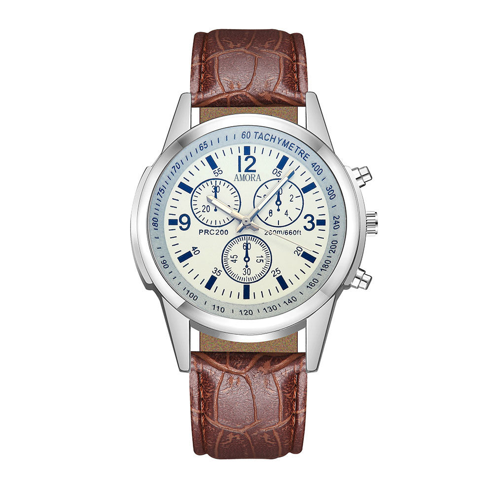 AMROA Men's Quartz Watch | Casual Water-Resistant Wristwatch