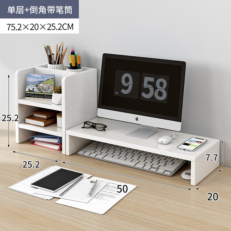 Monitor Stand Riser | Office Desk Organizer Shelf