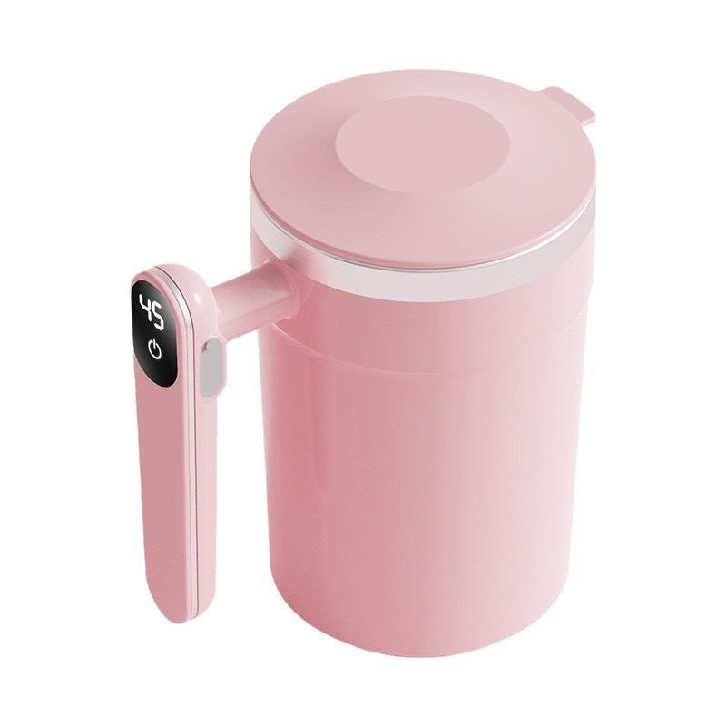 Smart Self-Stirring Mug | Automatic Magnetic Mixing Cup