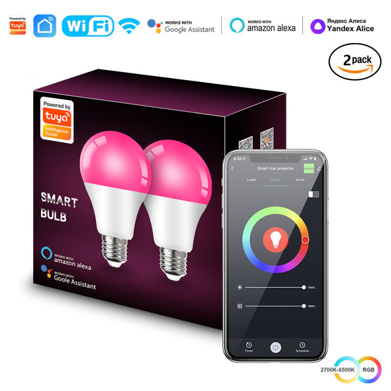 Tuya WiFi RGB Smart LED Bulb