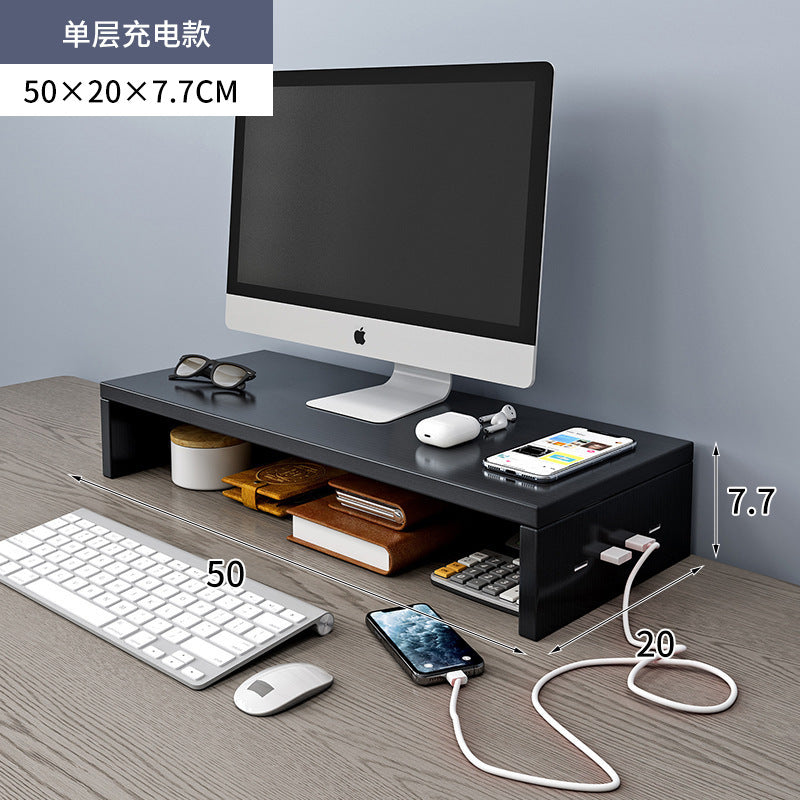 Monitor Stand Riser | Office Desk Organizer Shelf