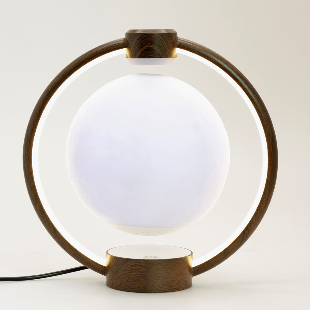 Magnetic Levitation Bluetooth Speaker | Moon Lamp Desktop Decor